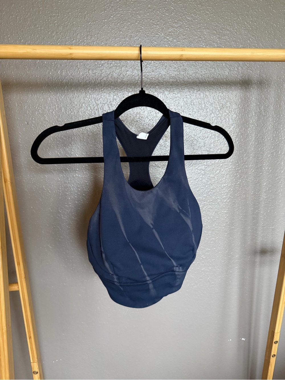 lululemon Blue Racerback Sports Bra